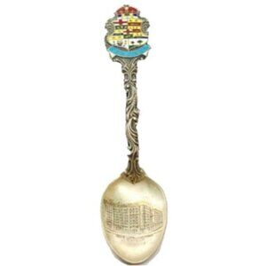1902 King Edward Hotel Toronto Sterling Silver Antique Spoon 5 1/4"  Canada R.D.
